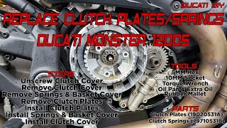 Replace a Clutch and Springs on a Ducati Monster 1200S