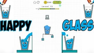 Game Happy Glass Level 1-30 (Android, iOS). Fun game.