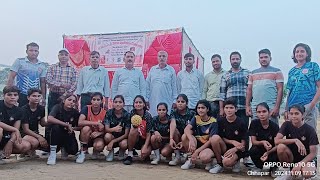 Historic 1st Sub Jr Jr Sr Distt Sepaktakraw Champ Quad Event Girls Final match Dohki VS Mankawas2024