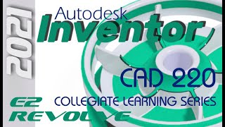 E2 Autodesk Inventor 2021 - Basic Modeling 2 Tutorial