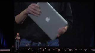 Introducing MacBook Air at MacWorld SF in 2008