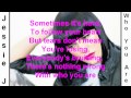 Who You Are - Jessie J - Lyrics On Screen