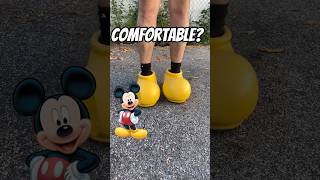 ARE MICKEY MOUSE’S BOOTS COMFORTABLE? #sneaker #sneakerheads #basketballshoes