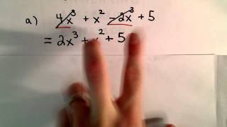 Simplify an Algebraic Expression by Combining Like Terms