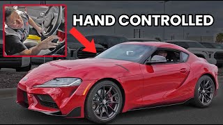 Hand-Controlled Toyota Supra: Jeff Carroll’s Inspiring Dream (World’s First)