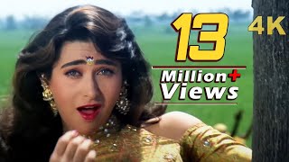 Karishma Kapoor 4K Song | Ui Amma Ui Amma | Raja Babu | Govinda | Bollywood 4K Video Song | Poornima