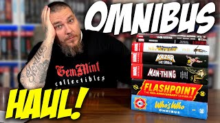 OMNIBUS Comic Book HAUL! All-New WOLVERINE | KAZAR | Man-Thing | FLASHPOINT | DC Who’s Who