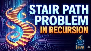 Stair path problem in java #recursion #java #dsa #programming #totorial