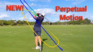 The Perpetual Swing: No Back or down swing,  just one continuous movement?