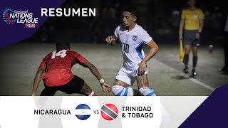 Liga de Naciones Concacaf 2022 Resumen | Nicaragua vs Trinidad
