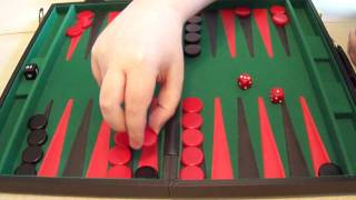 Backgammon for complete beginners. Part 7 - Hitting and re-entering.