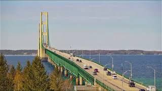 LIVE: Mackinac Bridge Traffic Ahead of Memorial Day Weekend