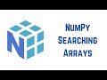 Python NumPy Tutorial For Beginners - NumPy Searching Arrays | numpy.where