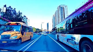 【4K】广州自驾之旅, 今日环市路, 天河路街景实拍. Driving downtown Guangzhou. Nov. 2021.