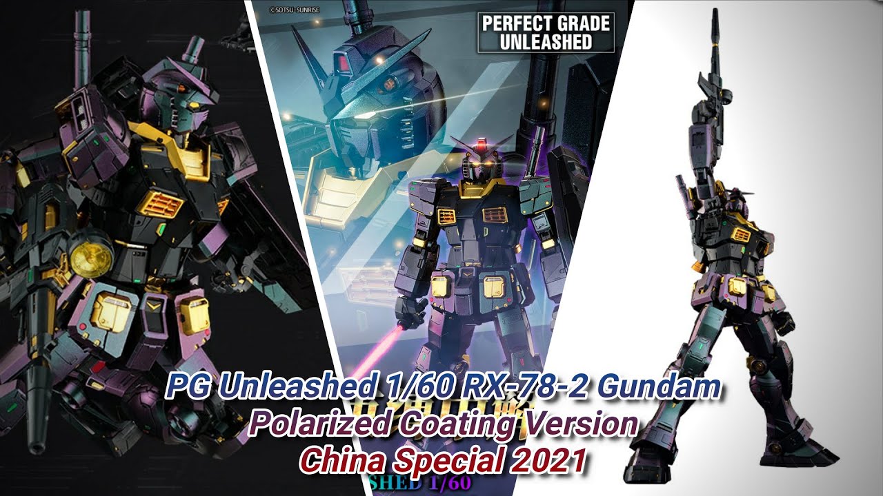 PG Unleashed 1/60 RX-78-2 Gundam (Polarized Coating Version) China ...