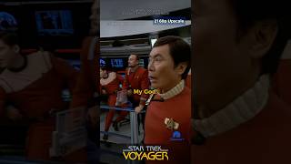 [4K] Captain Sulu and Tuvok? | Star Trek: Voyager S03E02 'Flashback' #shorts #startrek #clips