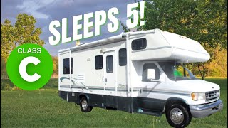 26’ Class C Motorhome w/ Island Queen - Sleeps 5 (1998 Maverick 26 FBW) | No Bull RV Sales