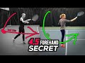 The SECRET to a NTRP 4.5 Forehand (tennis lesson)