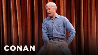 Ted Turner Returns To Hunt Down Will Forte | CONAN on TBS