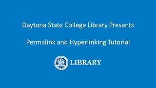 Locating Permalinks and using them as Hyperlinks