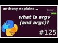 what is argv (and argc)? (beginner - intermediate) anthony explains #125