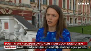 Politiķi un amatpersonas kļūst par Goda doktoriem