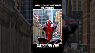 Watch Till End | Spiderman Exposed By Mysterio Spiderman No Way Home #marvel #avengers #shorts#viral