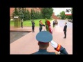 Medvedev lays wreath on 68th anniv of Soviet involvement in WWII