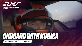 Onboard AO by TF #14 Robert Kubica | 4 Hours of Portimão 2024 | ELMS