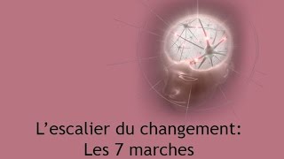 L'escalier du changement- Les 7 étapes pour réussir à changer