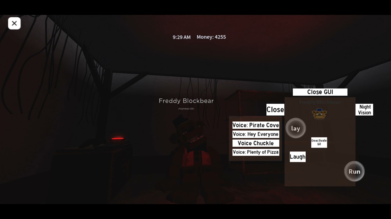 Fnaf Roblox Video Freddy Blockbear's - YouTube