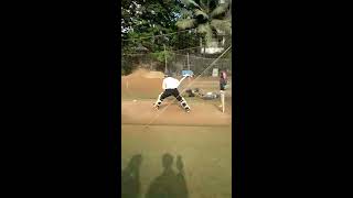 cricket nets with sidearm and fast bowling