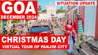 Goa | Christmas Day Celebrations - December 2024 | Fontainhas | Panjim City | Goa Vlog | North Goa