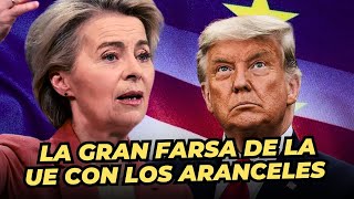 VON DER LEYEN AMENAZA A TRUMP Y SALE HUMILLADA