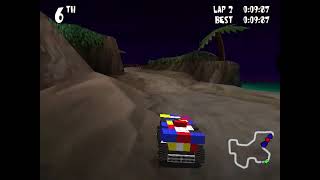 [Former WR] Lego Racers Pirate Skull Pass Single Race Glitch 32.65