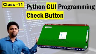 PYTHON GUI 11 Checkbutton in tkinter