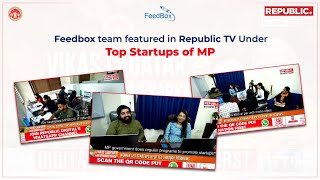 Feedbox Team featured in Republic TV under \