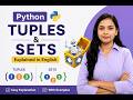 Tuples & Sets in Python Explained in English | Complete Tutorial for Beginners | pythonbyshivangi