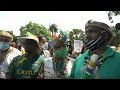 SAfrica: xenophobic protest outside the Nigerian embassy in Pretoria | AFP