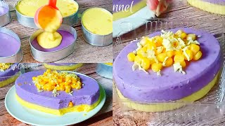 CREAMY UBE MAJA BLANCA | MAJA CORN JELLY PANGNEGOSYO