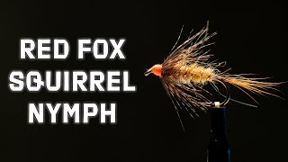 Red Fox Squirrel Nymph Fly Pattern | Dave Whitlock's Best? | Fly Tying Tutorial