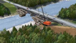 Esopus Creek Bridge - Construction Sequence