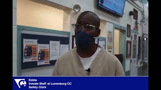 Eddie - Staff Stories, Lunenburg Correctional Center - Pride