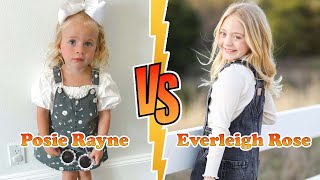 Everleigh Rose Soutas VS Posie Rayne (The LaBrant Fam) Transformation 👑 New Stars From Baby To 2023