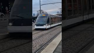 UNUSUAL HORN SOUND OF STRASBOURG TRAM GOES VIRAL SHORT #shorts #viral #viralshort #trendingshort