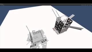 Unity Destroyed building