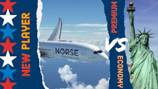 My NORSE Atlantic INAUGURAL London - New York 787 Dreamliner flight on both Economy and Premium