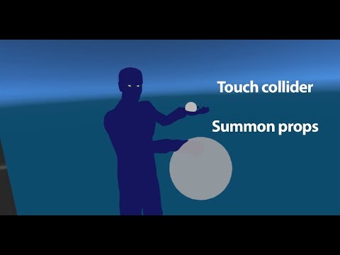 VRchat Particle triggers - Touch collider, summon props! VRchat Particle triggers - Touch collider, summon props!