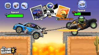 😱 BEATING BOSS WITH RAIDER !! IN - Hill Climb Racing 2