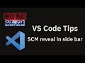 VS Code tips — Reveal a file in the explorer from the source control view